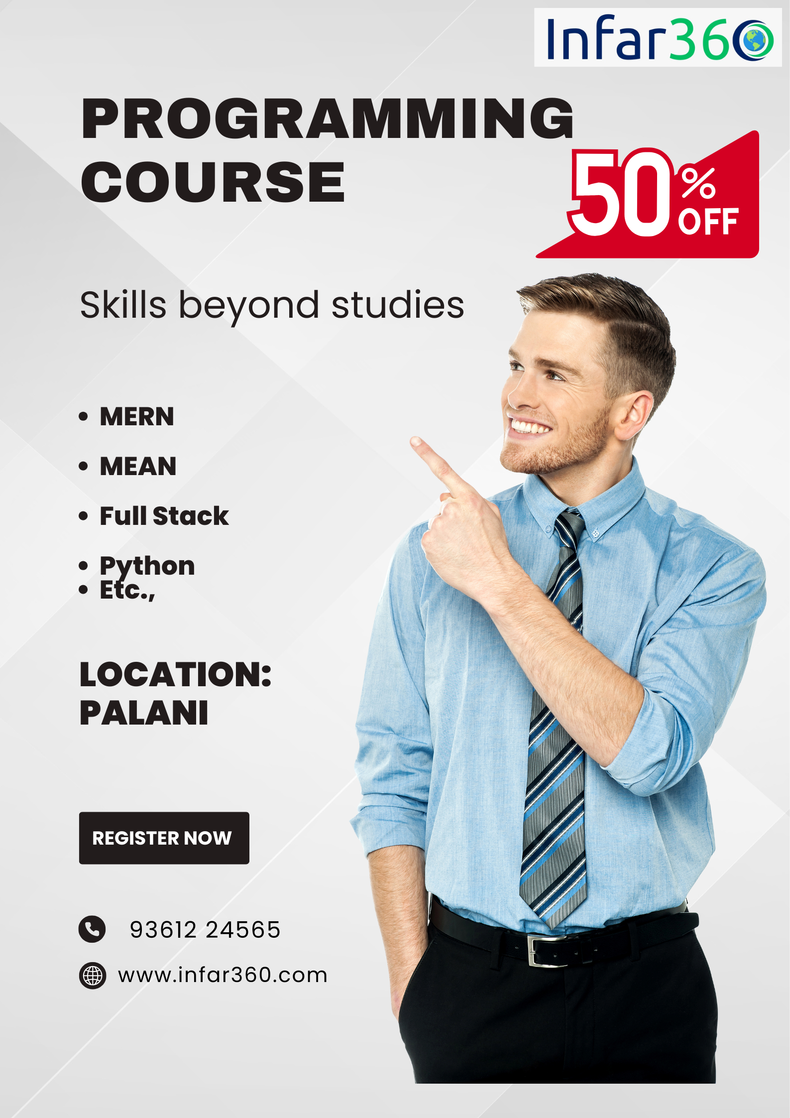 Programming Courses at Infar360 – Skills Beyond Studies